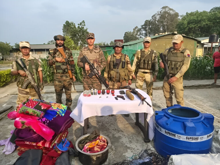 Manipur: Insurgents’ Floating Camp Destroyed in Bishnupur Operation