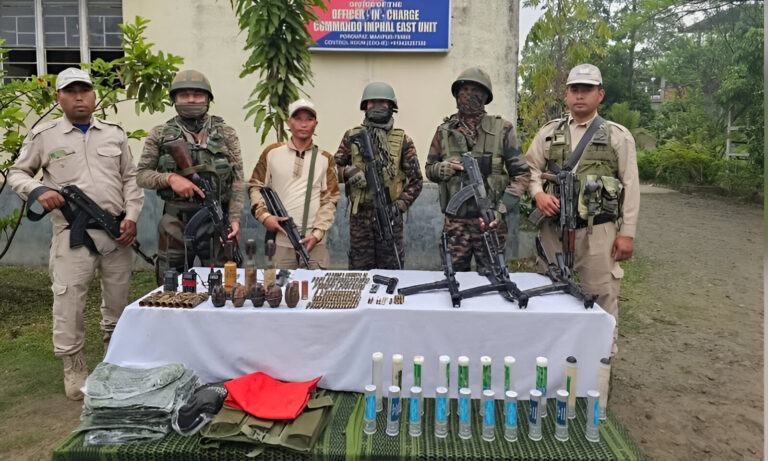Indian Army Uncovers Hidden ‘Warlike Stores’ of Weapons in Manipur
