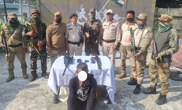Manipur Incident: UNLF Sympathiser Nabbed with Arms in Bishnupur