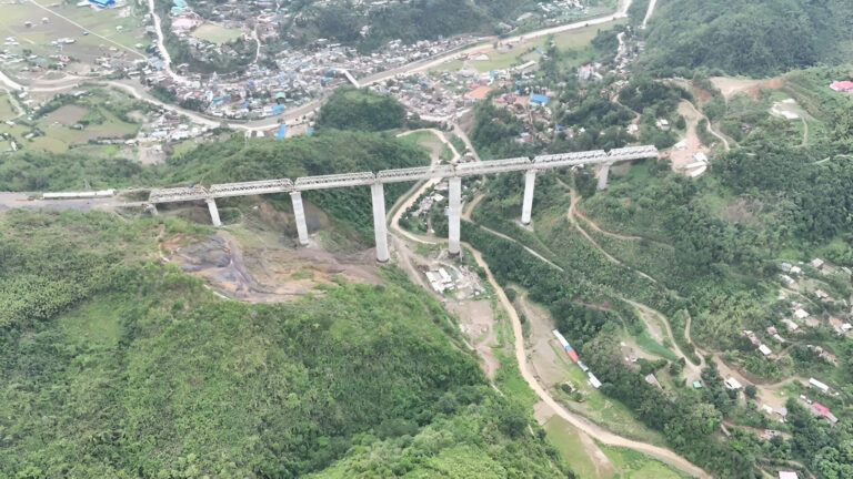 World’s Tallest Railway Pier Bridge in Manipur: A Marvel of Modern Engineering