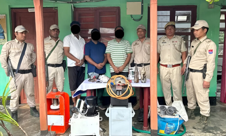 Three Arrested in Manipur for Fake Gold Smuggling