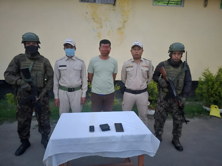 Manipur Police Arrest Two Militants Involved in Extortion in Imphal West