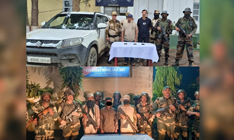 Manipur: 2 PLA and 1 KCP Cadres Arrested, Vehicle Recovered