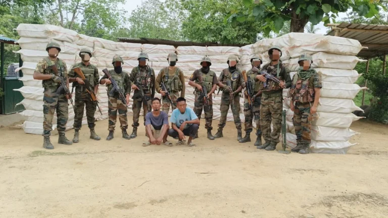 Assam Rifles and Manipur Police Nab Two with ₹2 Crore Worth of Foreign Cigarettes