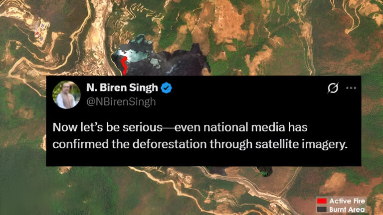 Satellite Imagery Proves It: Ex‑Manipur CM Defends Anti‑Poppy Drive Amid Deforestation Reports