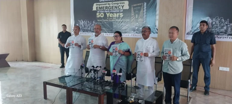Former CM Biren Singh Releases Emergency Diaries