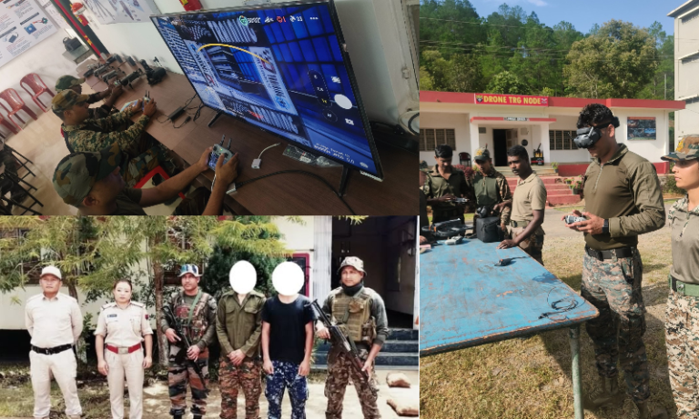 Assam Rifles Use Drone Surveillance to Nab Two Militants in Manipur: A New Chapter in Counter-Insurgency