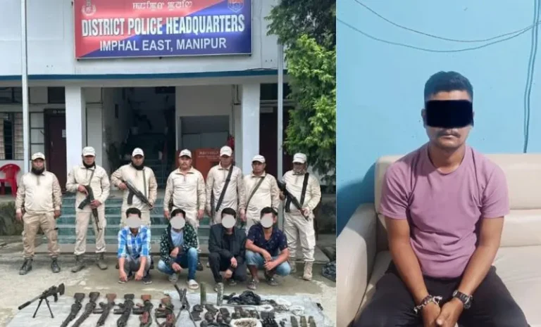 “Inside Manipur’s Militant Bust: Arrests, Arms & the Anatomy of a Security Crackdown”