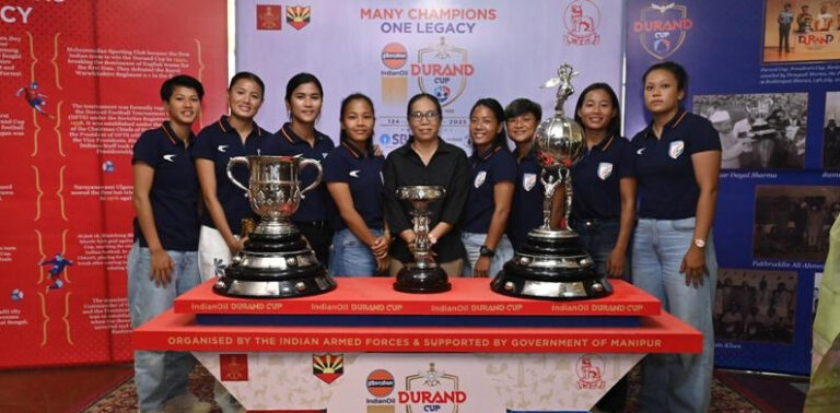 Durand Cup Returns to Manipur: Imphal Welcomes Football Glory with a Grand Trophy Tour