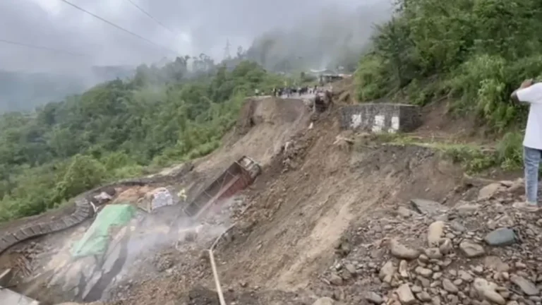 Monsoon Mayhem: How a Massive Landslide Choked NH‑2