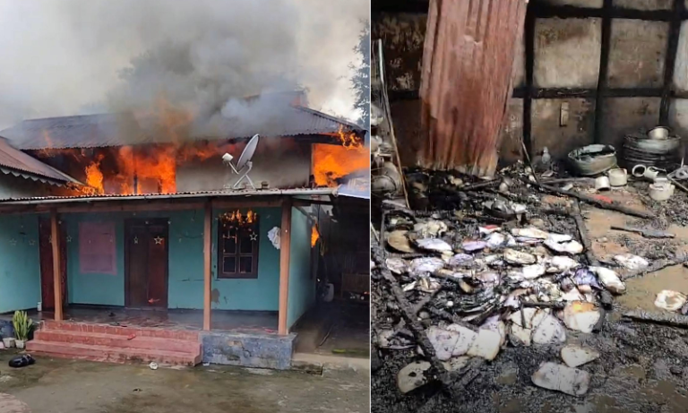 Manipur Gas Cylinder Explosion: Property Worth ₹40 Lakh Gutted in Fiery Tragedy