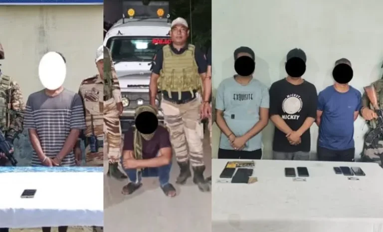 Six members KCP insurgents arrested in Manipur