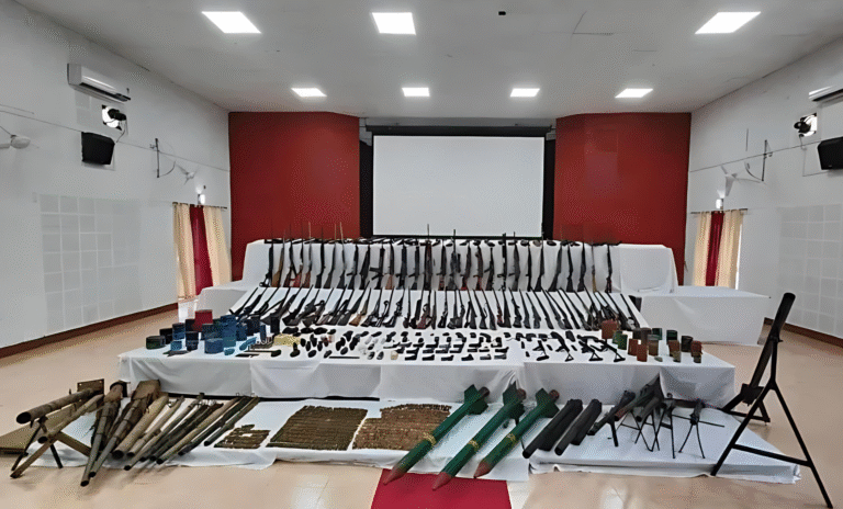 MANIPUR CRACKDOWN: 245 WEAPONS AND 2,377 ROUNDS OF AMMUNITION RECOVERED IN JUST 3 DAYS