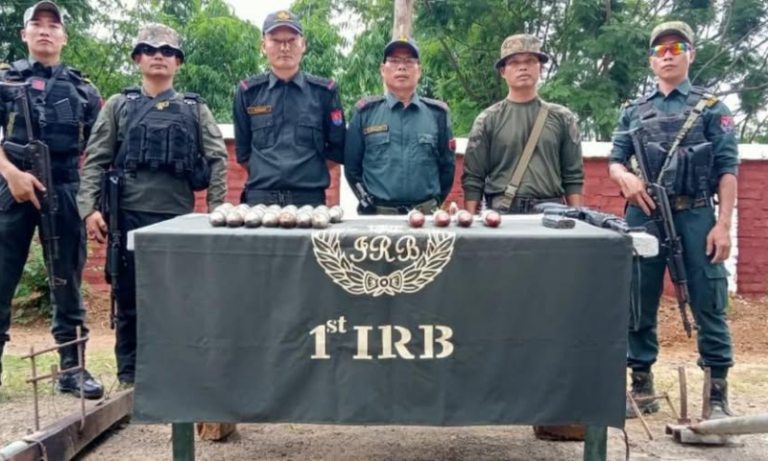 Manipur: Rocket Bombs and Improvised Mortars Recovered in Churachandpur