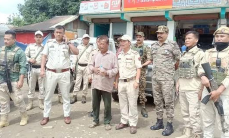 Manipur: CoTU Hands Over Stranded Meitei Man to Kangpokpi Police