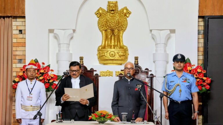 Ajay Kumar Bhalla Sworn In As Nagaland Governor (Additional Charge)