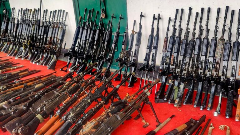 Over 650 Militants Arrested, 3,134 Weapons Recovered Under President’s Rule in Manipur