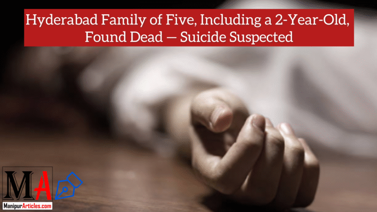 Hyderabad Family of Five, Including a 2-Year-Old, Found Dead — Suicide Suspected