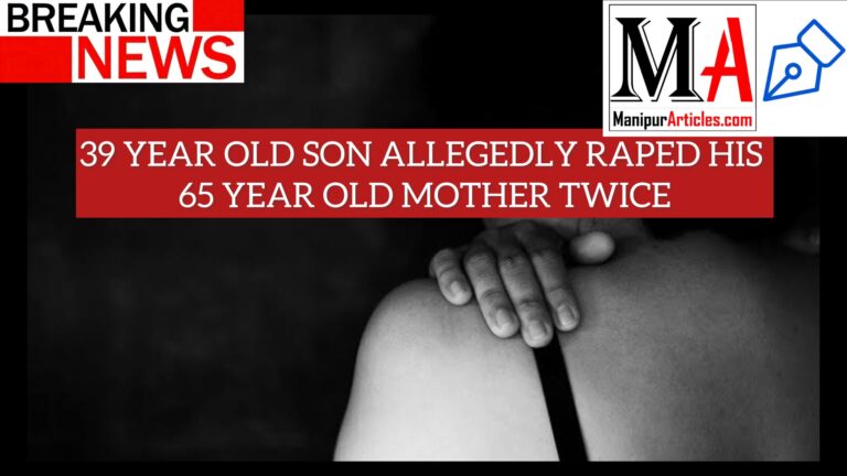 39-year-old Son Allegedly Raped His 65-Year-Old Mother Twice