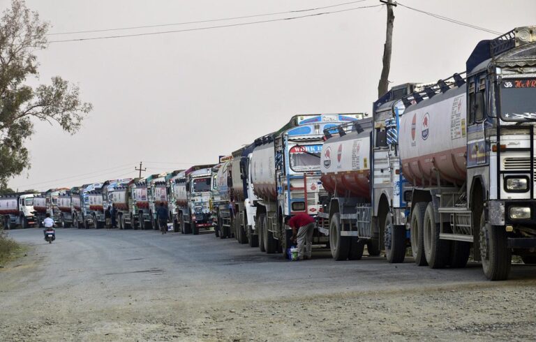 Nearly 100 Vehicles Stranded on NH-102 as Manipur Drivers Launch Strike