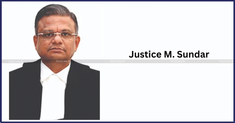Justice M. Sundar Appointed Chief Justice of the Manipur High Court