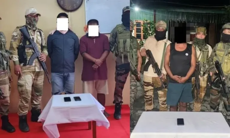 Manipur: Three PLA Cadres Arrested in Joint Security Operation