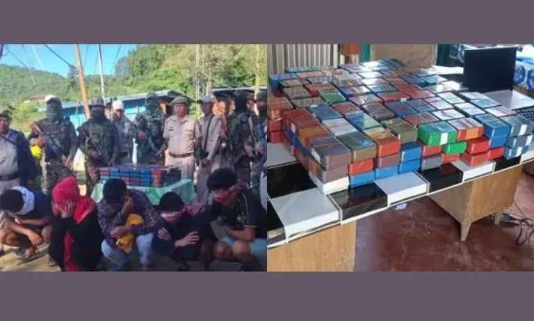 Manipur: 2 kg Brown Sugar Seized, Five Drug Smugglers Arrested