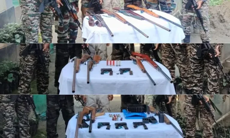 Manipur: Security Forces Bust Three Militant Camps in Kangpokpi