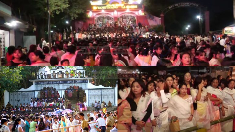 Manipur: Thousands Gather at Dawn to Seek Boons from the Goddess — Inside Bor Puja at Hiyangthang Lairembi