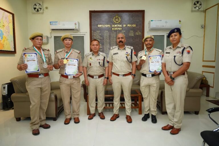 Manipur Police, Assam Rifles Shine at All India Police Games with Multiple Medals