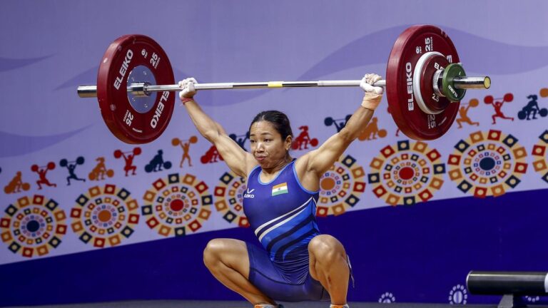 MIRABAI CHANU WINS SILVER AT WORLD WEIGHTLIFTING CHAMPIONSHIPS IN NORWAY