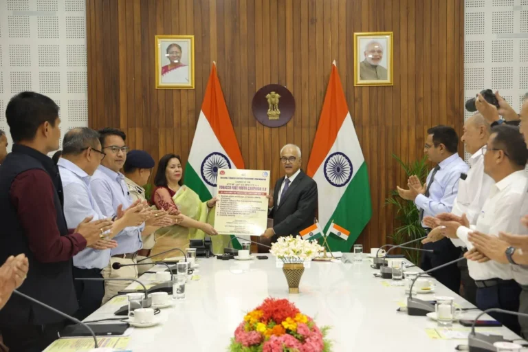 Manipur Governor Launches Tobacco Free Youth Campaign 3.0