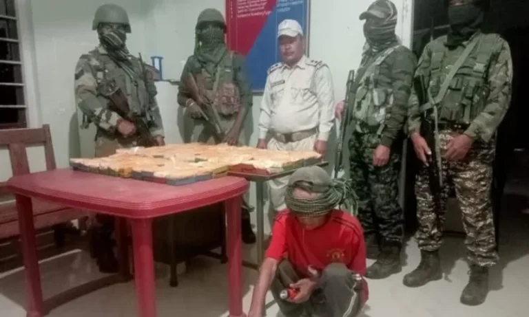Manipur Suspected Heroin Smuggler Arrested — Rs 1.2 Crore Worth of Drugs Seized