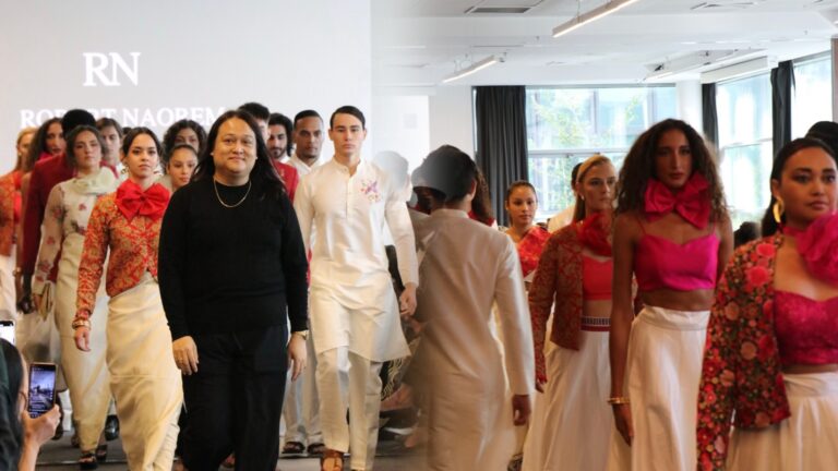 Robert Naorem Showcases Manipur’s Handloom Legacy at Paris Fashion Event