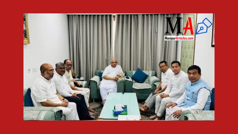 BL Santosh Assures Early Formation of Popular Government in Manipur