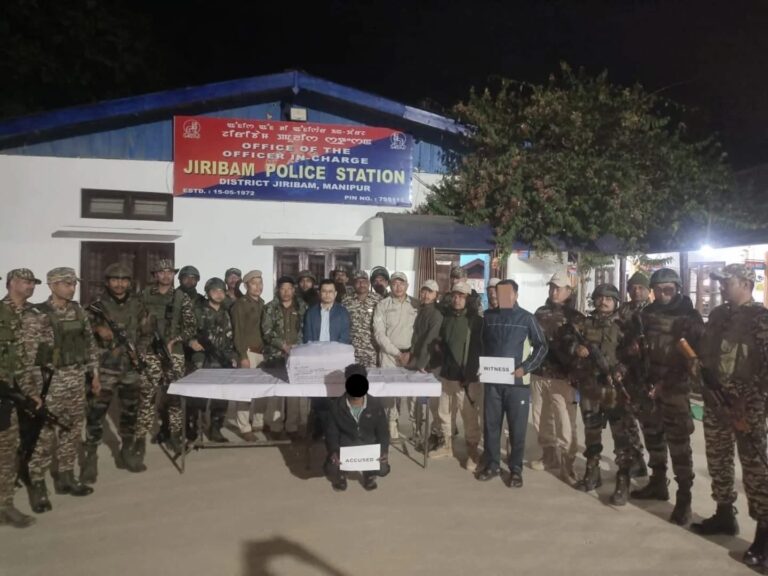 Assam Resident Arrested in Manipur with Meth Tablets Valued at ₹18.6 Crore