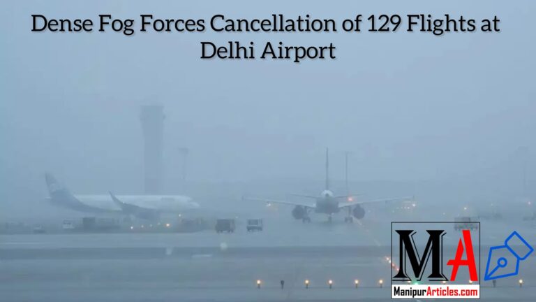 Dense Fog Forces Cancellation of 129 Flights at Delhi Airport