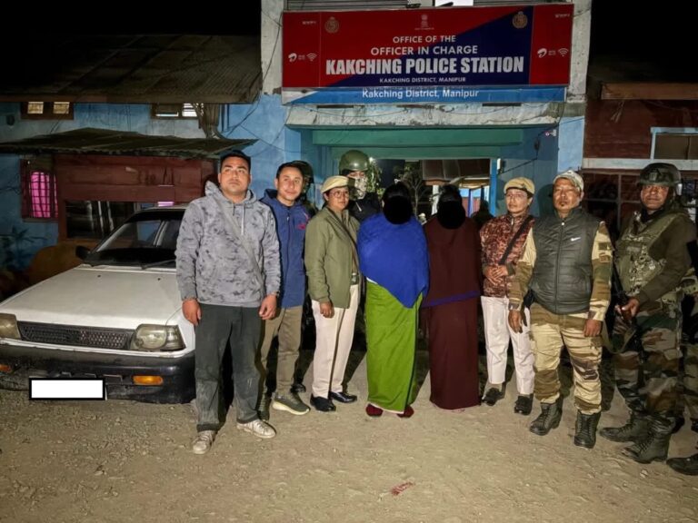 Manipur Police Arrest Two PREPAK Women, Rescue Three Girls