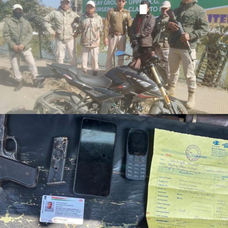 Manipur Police Arrest NSCN (IM) Cadre in Imphal