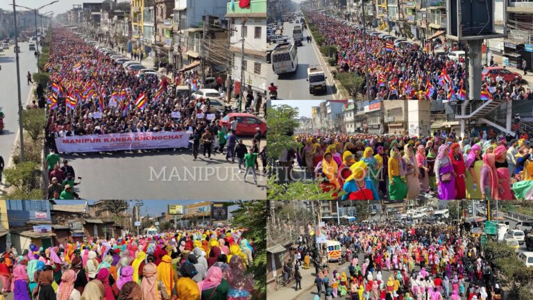 Thousands Turn Out for COCOMI’s ‘Manipur Kanba Khongchat’ Rally