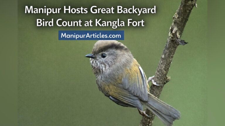 Manipur Hosts Great Backyard Bird Count at Kangla Fort