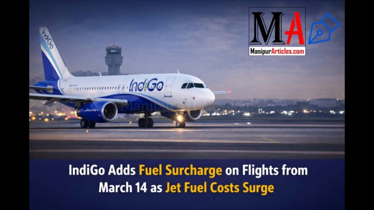 IndiGo Adds Fuel Surcharge on Flights from March 14 as Jet Fuel Costs Surge