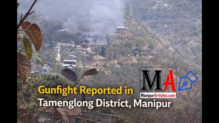 Gunfight Reported in Tamenglong District, Manipur