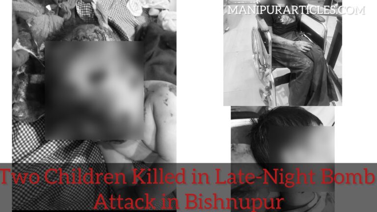 Two Children Killed in Late-Night Bomb Attack in Bishnupur