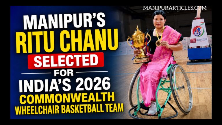 Manipur’s Ritu Chanu Selected for India’s 2026 Commonwealth Wheelchair Basketball Team