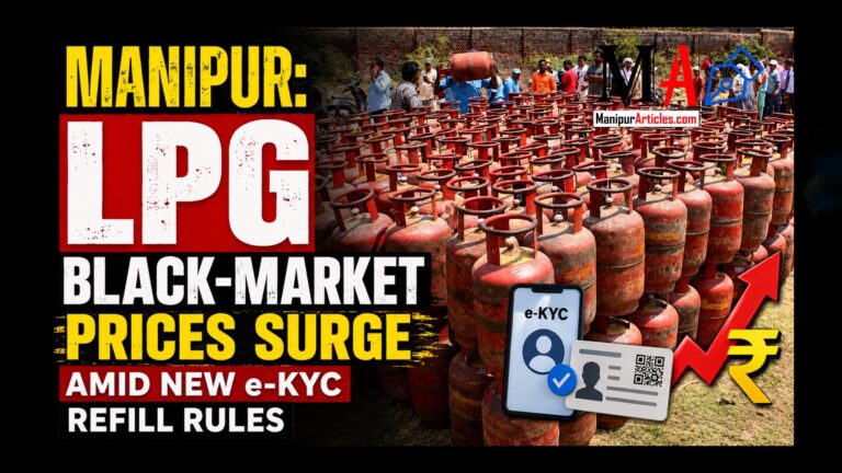 Manipur: LPG Black-Market Prices Surge Amid New e-KYC Refill Rules