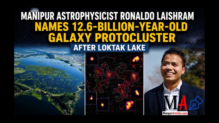 Manipur Astrophysicist Ronaldo Laishram Names 12.6-Billion-Year-Old Galaxy Protocluster After Loktak Lake
