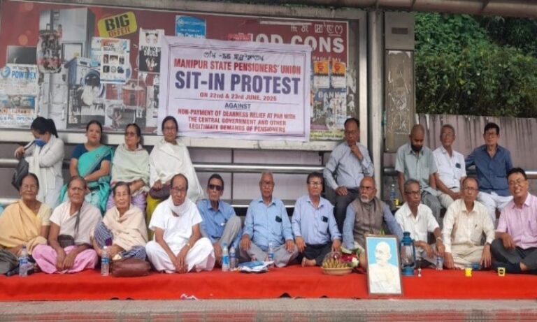 Manipur Government Offices Affected as Employees Continue Mass Casual Leave Protest