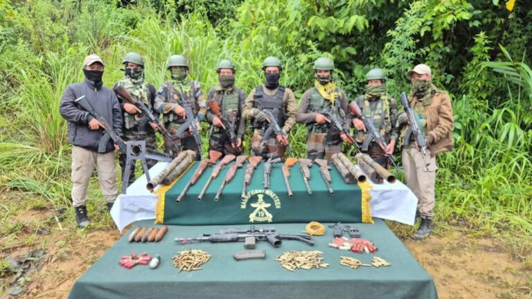 Manipur Security Forces Seize Weapons in Kangpokpi; Naga Groups Seek Justice