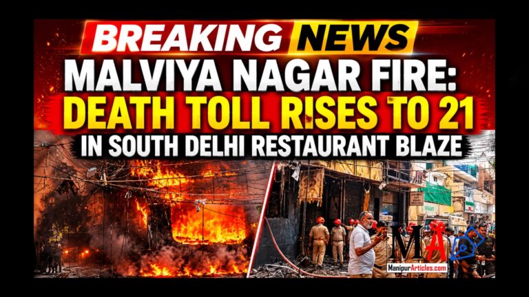 Malviya Nagar Fire: Death Toll Rises to 21 in South Delhi Restaurant Blaze